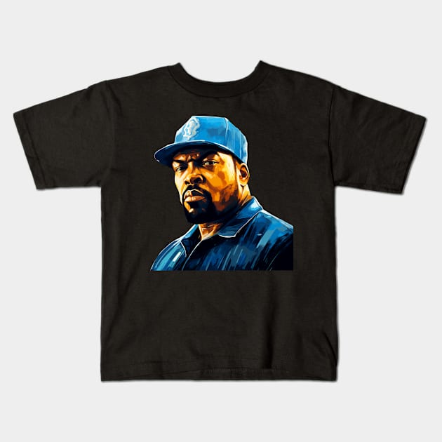 Ice Cube Kids T-Shirt by williamsmith